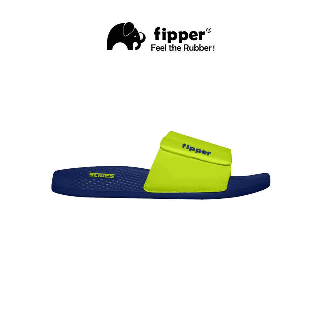 Fipper - Slides Blue Port_Green Neon_Blue Port_Samping