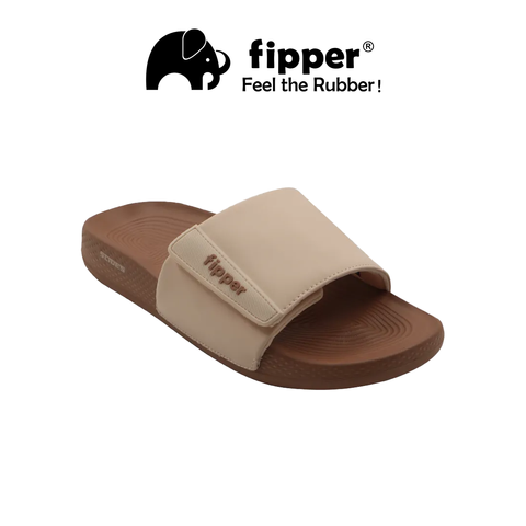 Fipper - Slides Brown Caramel_Nude Love_Brown Caramel_Depan