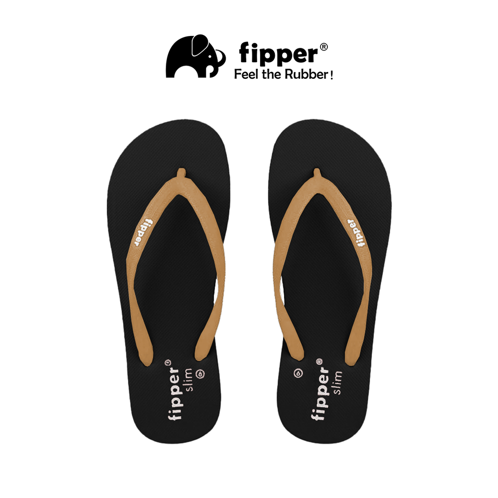 Fipper - Slim Black_Brown Mangoose_Atas