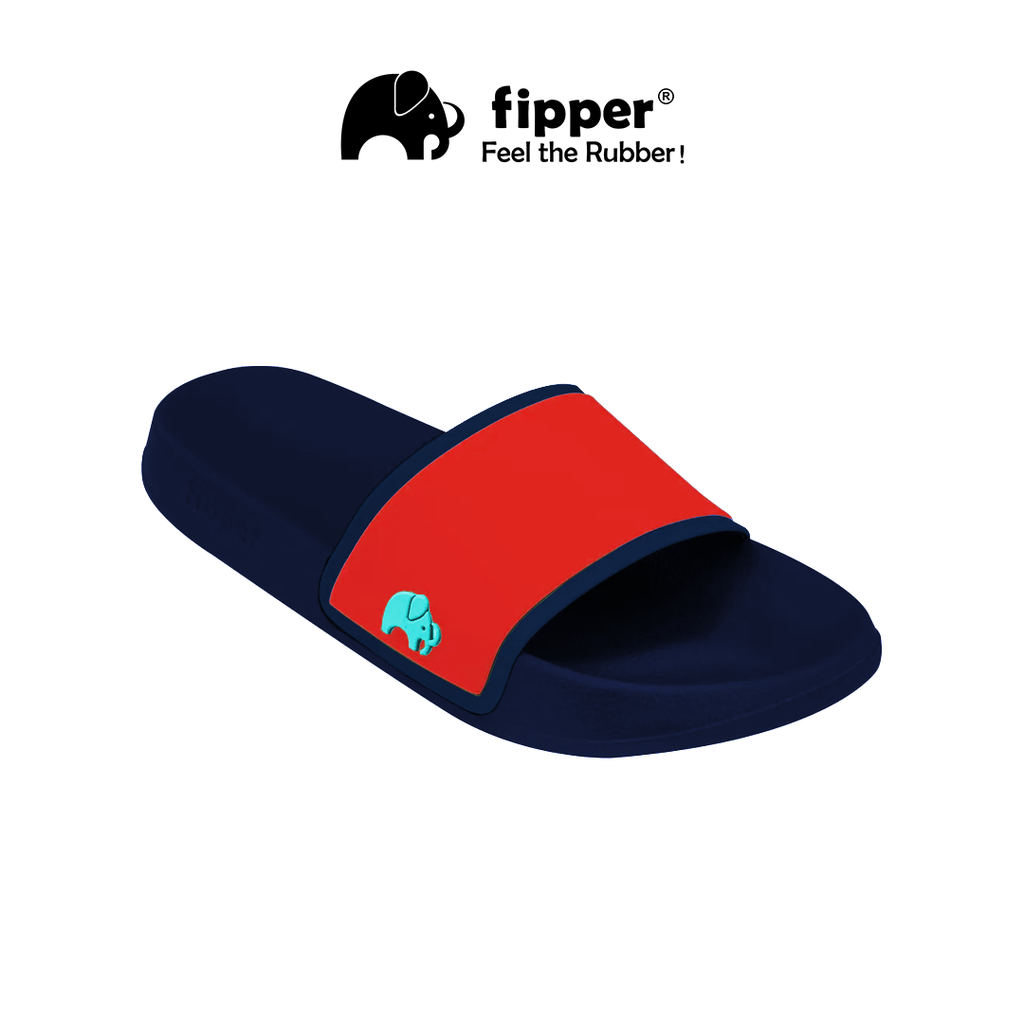 Fipper - Slip On Navy_Red_Blue Sky_Depan