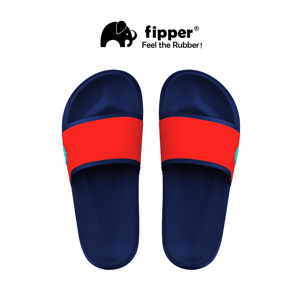 Fipper - Slip On Navy_Red_Blue Sky_Atas