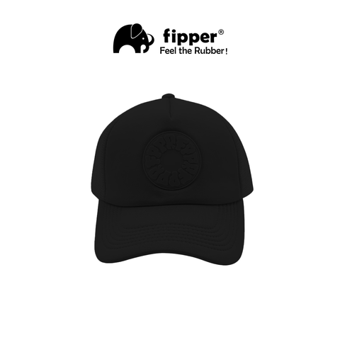 Fipper - Trucker Cap Black_Depan