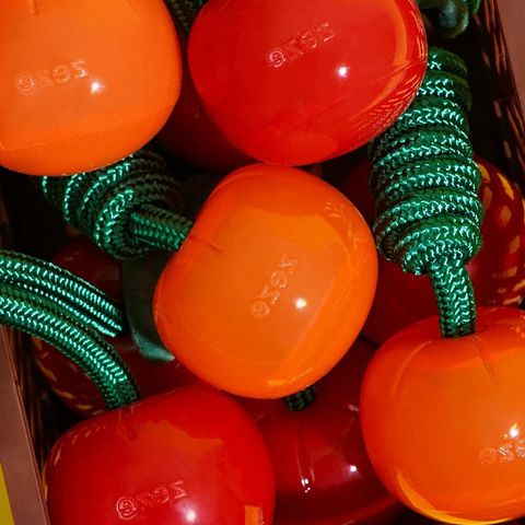 Crystal Cherry Rope Chew Toy-1