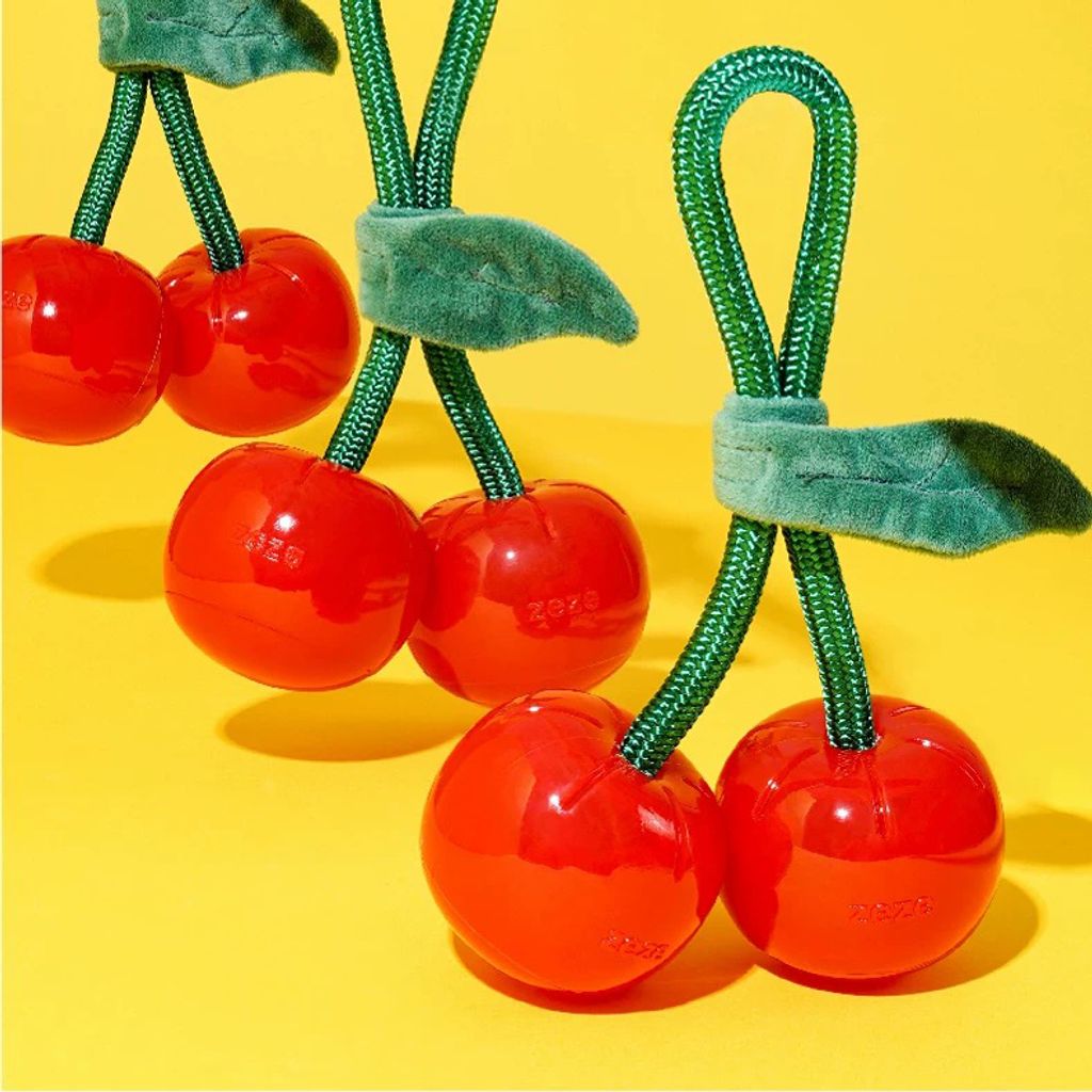 Crystal Cherry Rope Chew Toy-7
