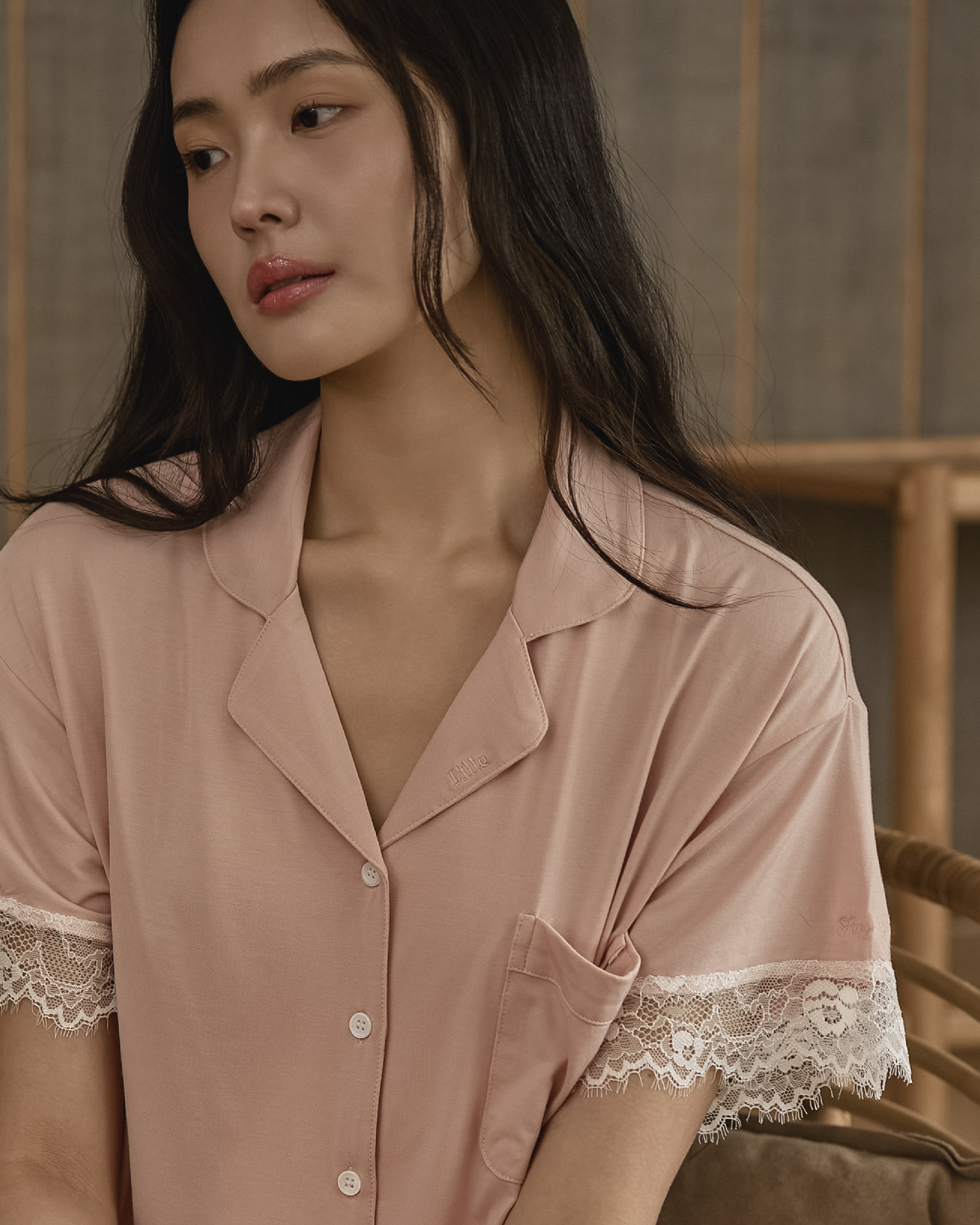 Lille Blanche Lace Set|里爾蕾絲莫代爾套裝_5