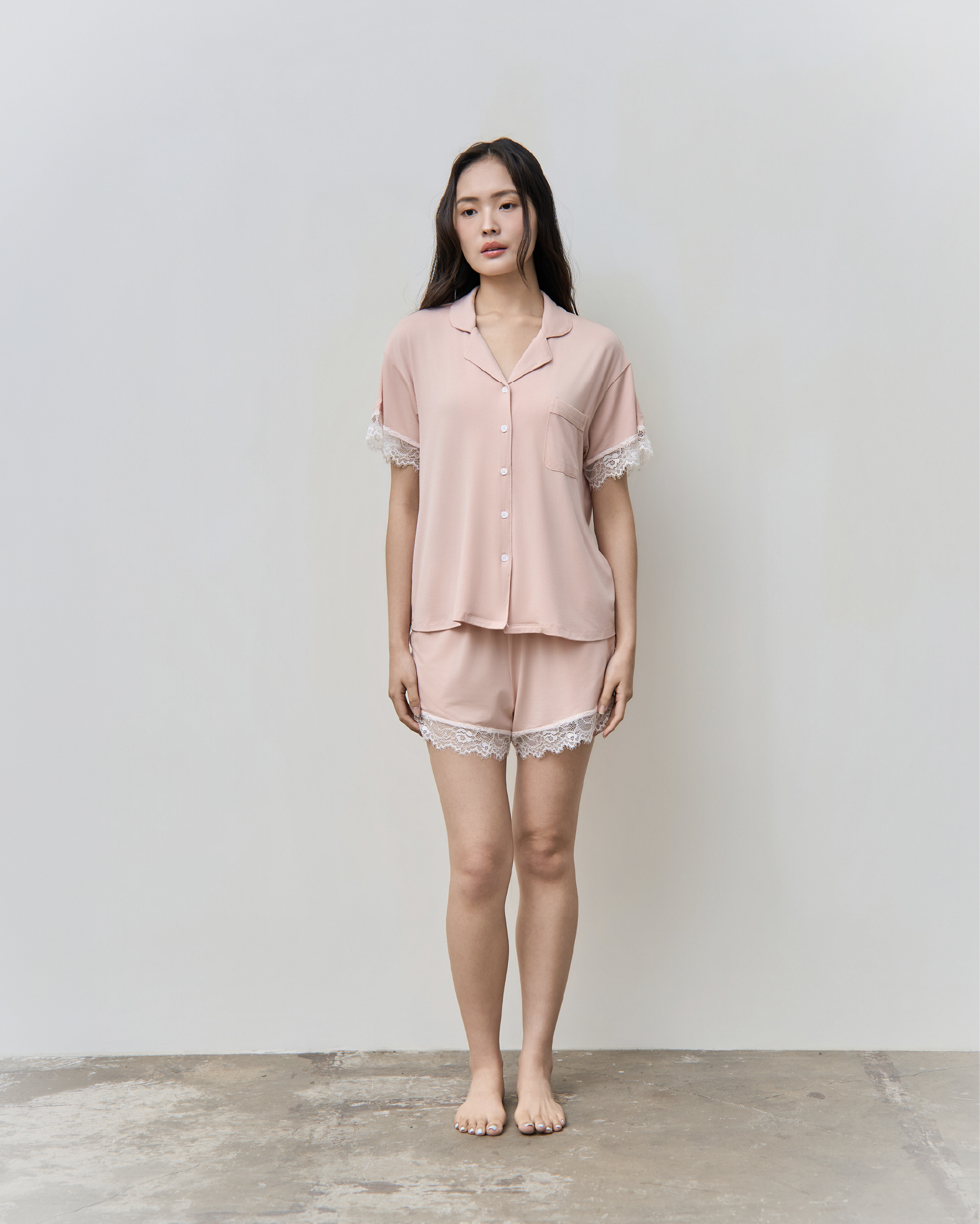 Lille Blanche Lace Set|里爾蕾絲莫代爾套裝_首圖_3