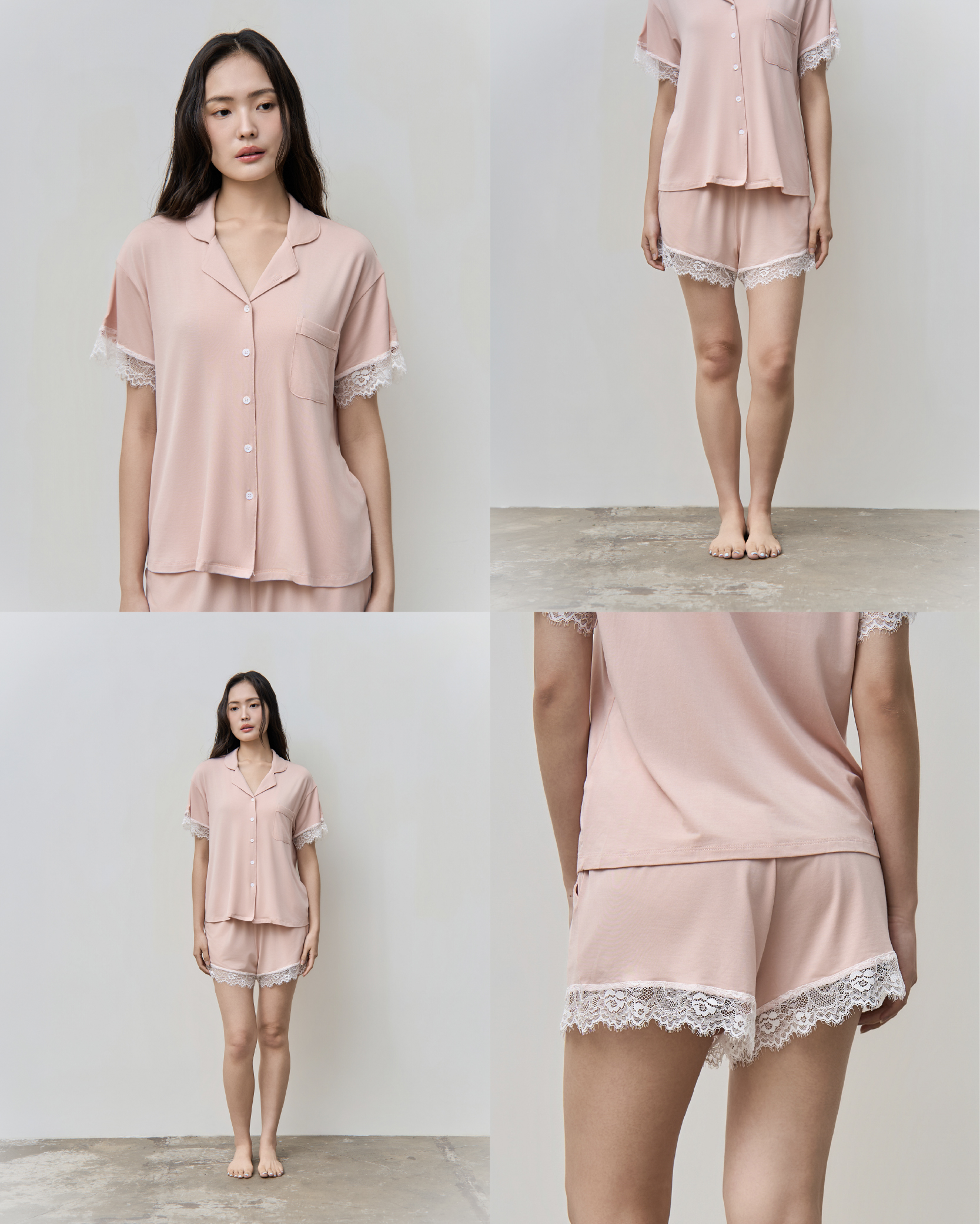 Lille Blanche Lace Set|里爾蕾絲莫代爾套裝_首圖_4