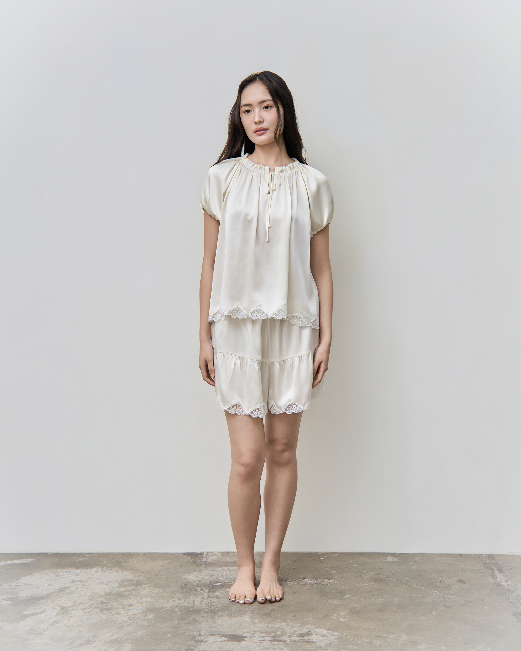 Quiet Silk Garden Set|靜謐花園真絲套裝_4