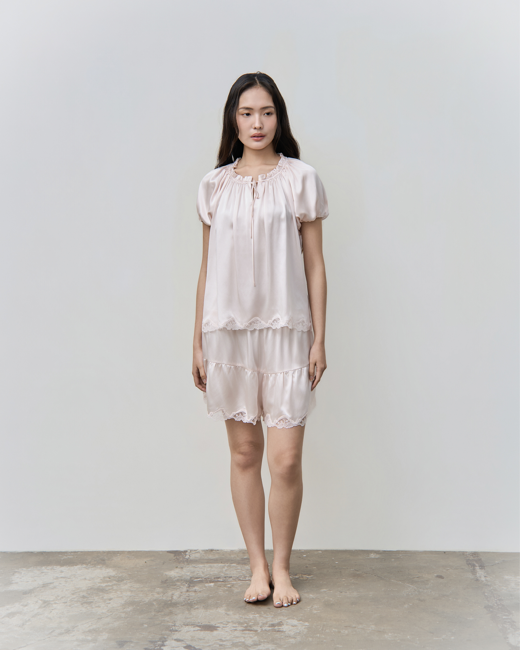 Quiet Silk Garden Set|靜謐花園真絲套裝_14