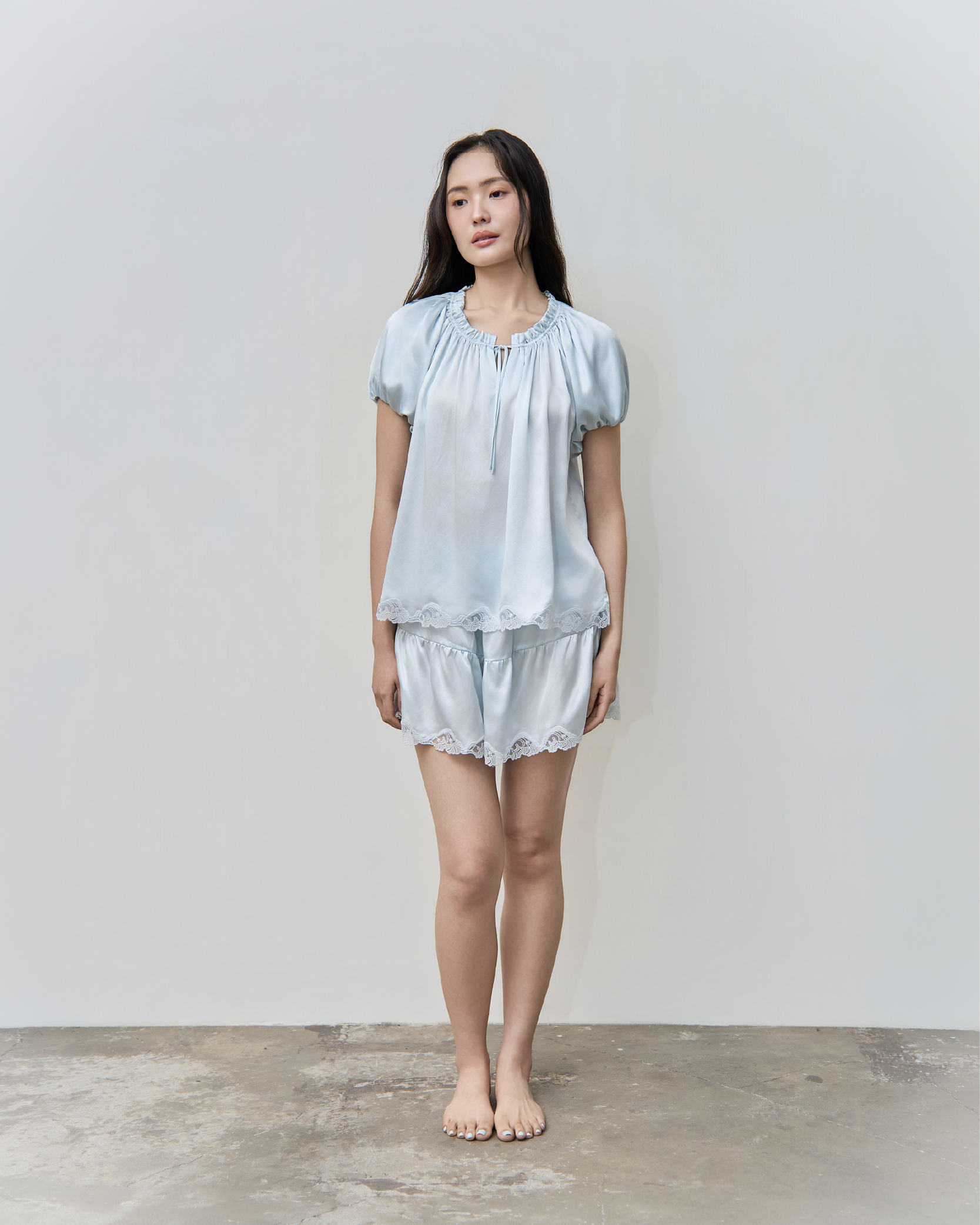 Quiet Silk Garden Set|靜謐花園真絲套裝_9