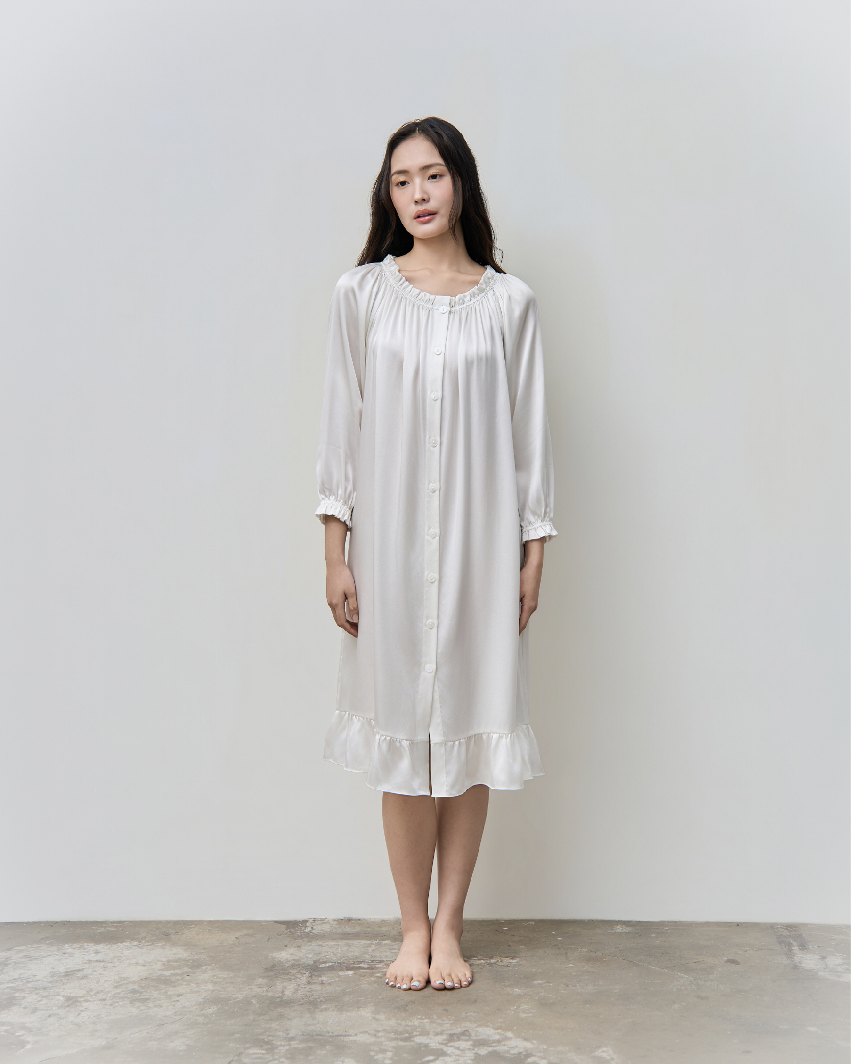 Quiet Silk Grace Dress |靜謐柔雅真絲長裙_4