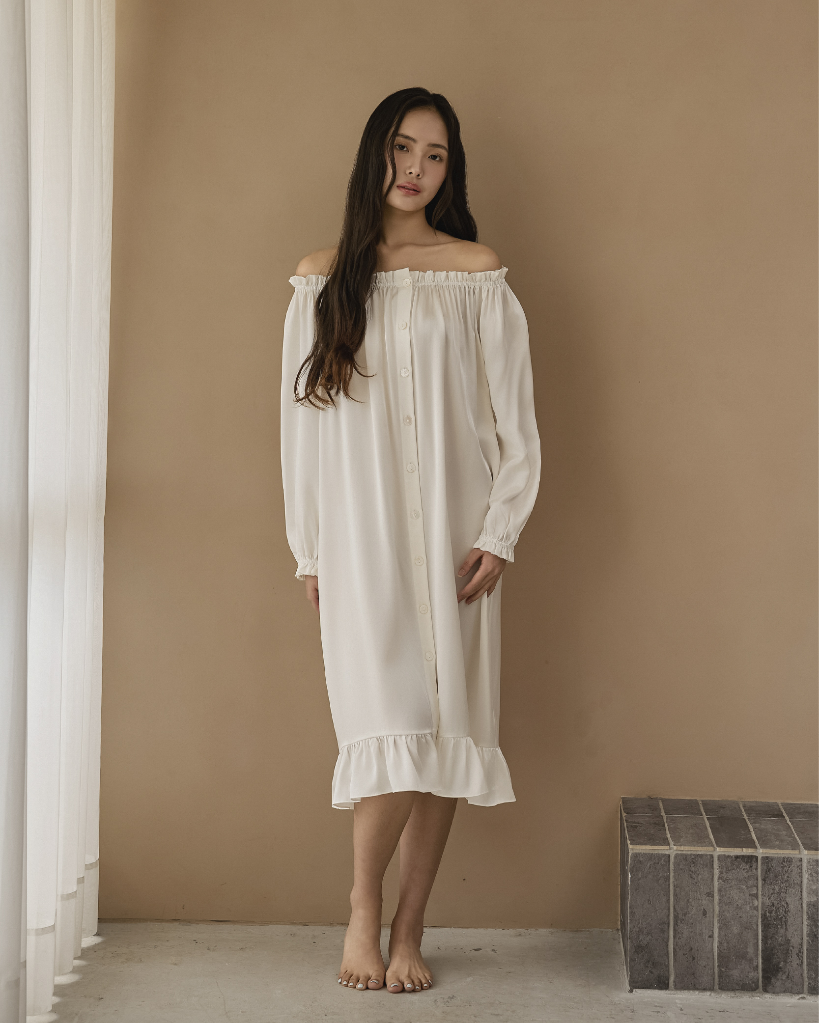 Quiet Silk Grace Dress |靜謐柔雅真絲長裙_2