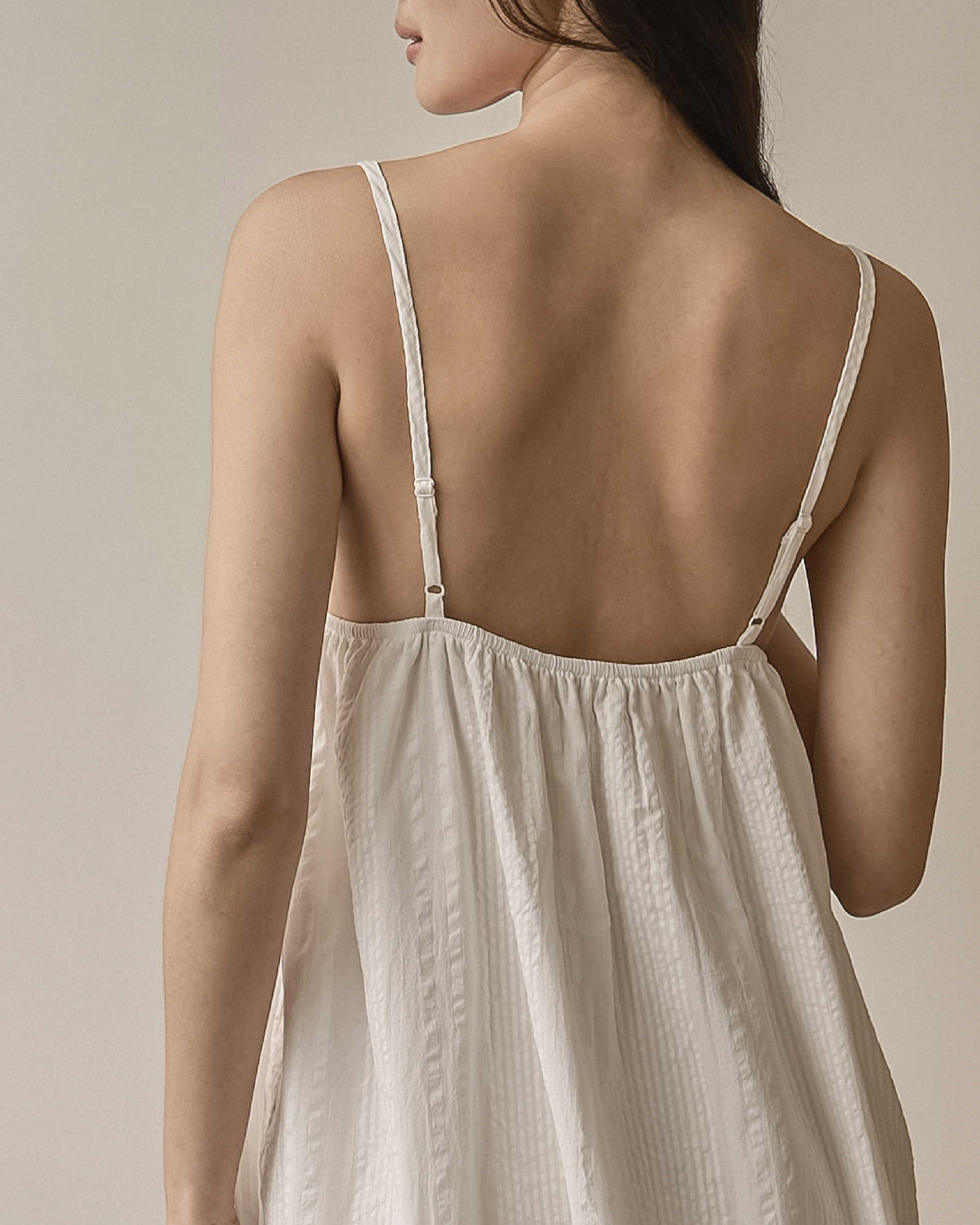 Cannes Fleuré Cotton Dress｜坎城花漾棉質吊帶裙-12