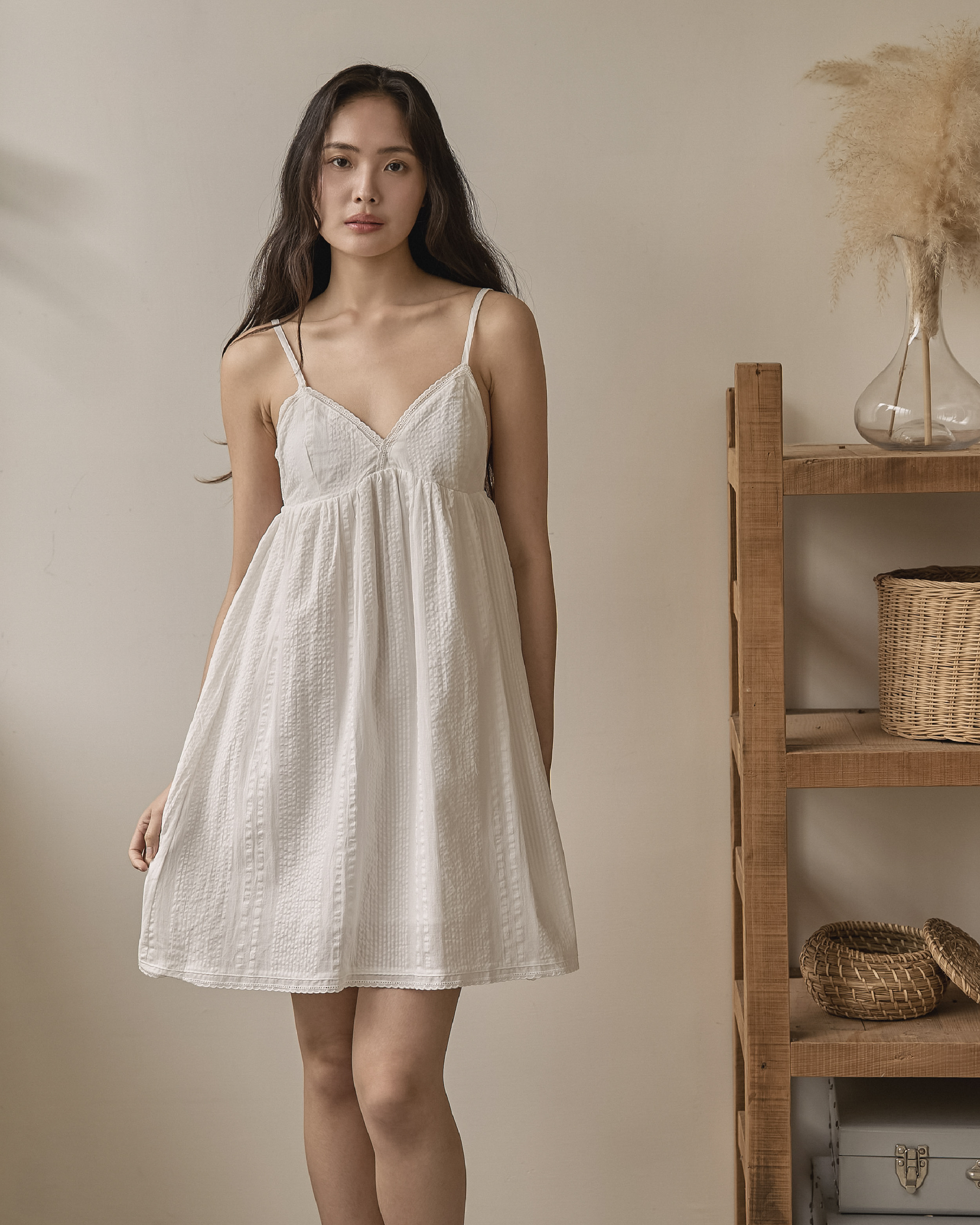 Cannes Fleuré Cotton Dress｜坎城花漾棉質吊帶裙_2