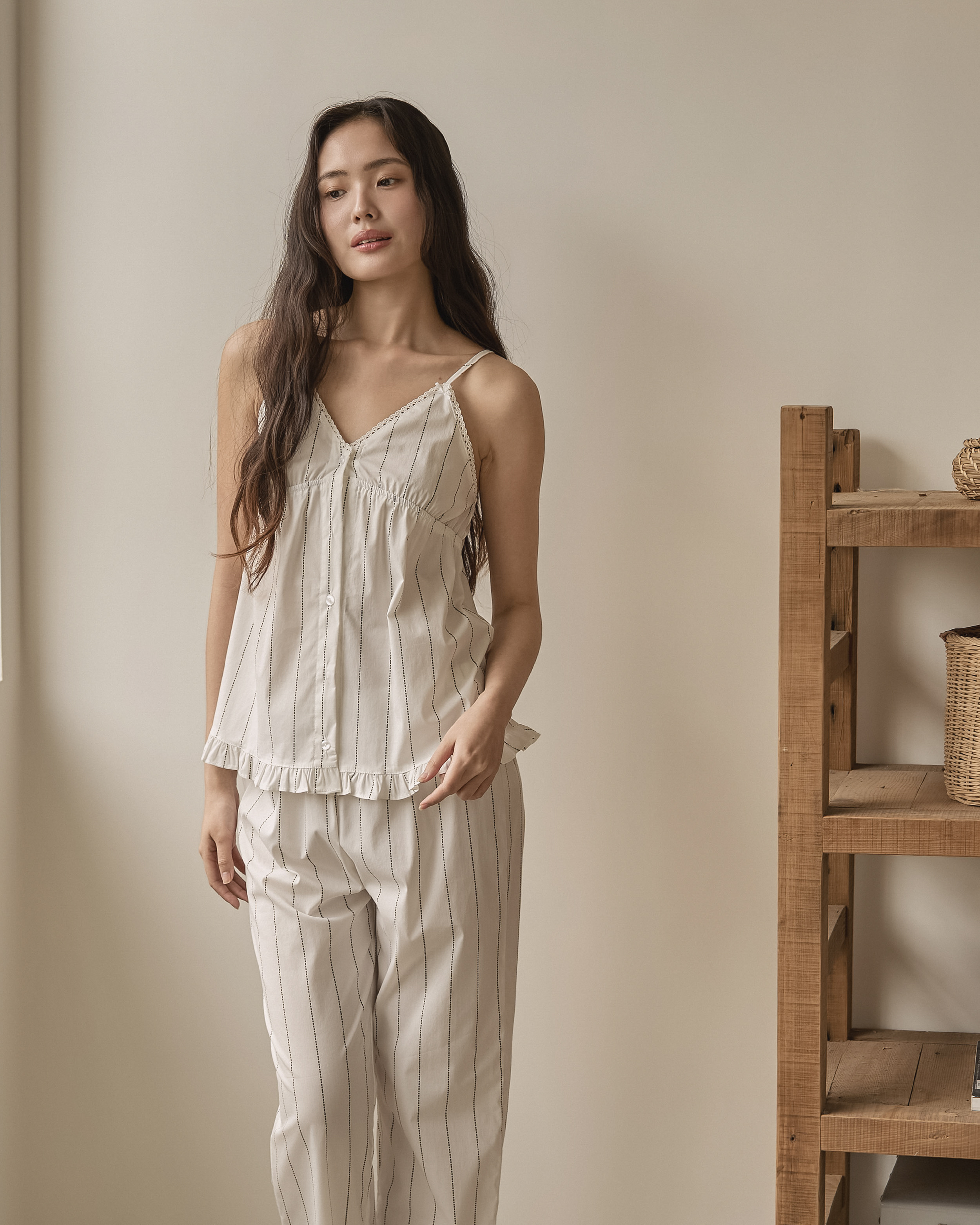 Cannes Stripe Ease Set｜坎城柔光條紋套裝-07