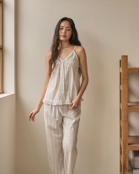 Cannes Stripe Ease Set｜坎城柔光條紋套裝_首圖_1