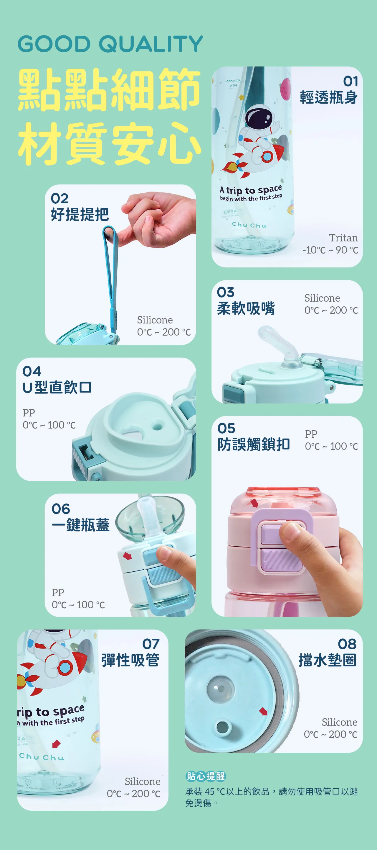 chuchu_Tritan雙飲彈蓋水瓶-星球綠_10