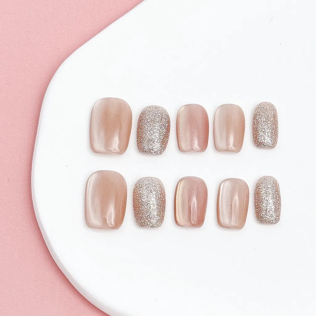 【蜜桃碎鑽】貓眼跳色