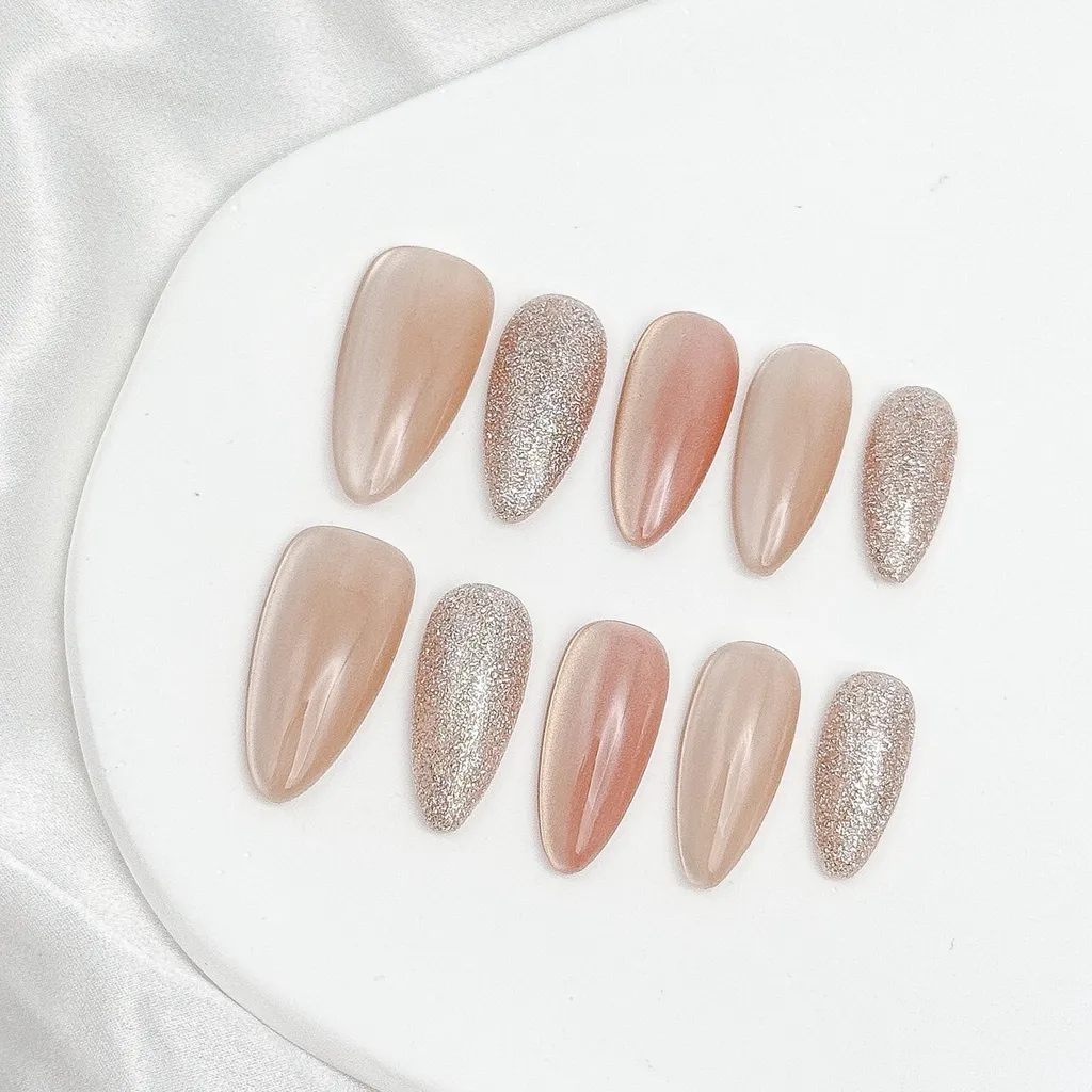 【蜜桃碎鑽】貓眼跳色