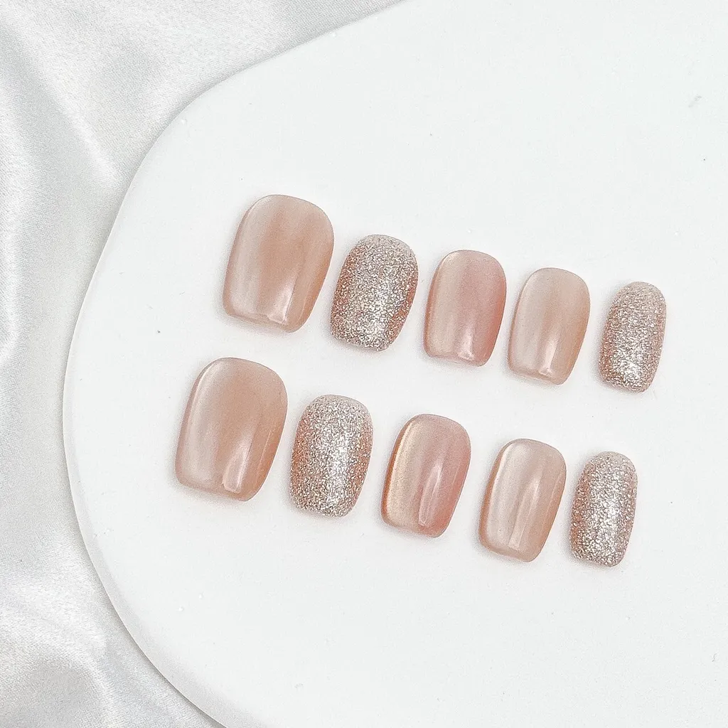 【蜜桃碎鑽】貓眼跳色