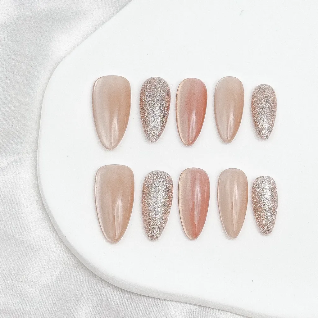 【蜜桃碎鑽】貓眼跳色