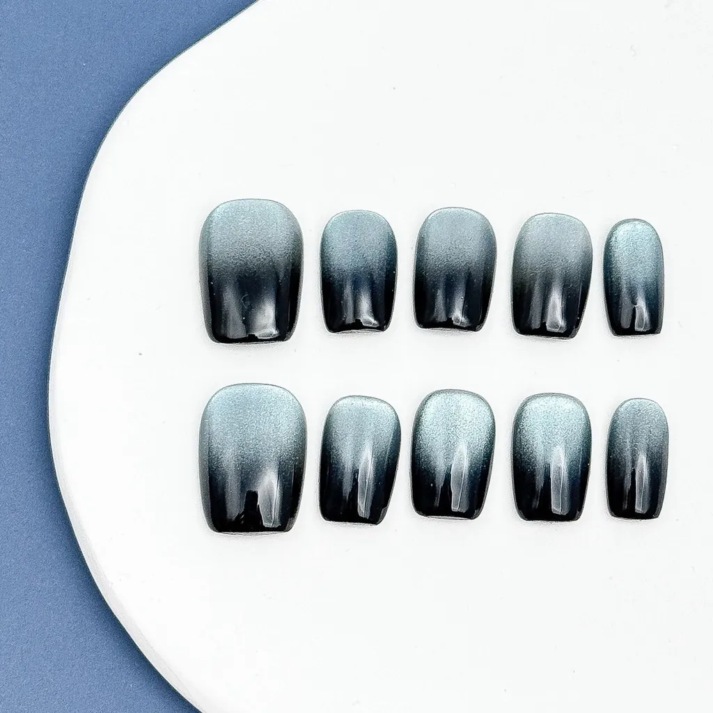 【墨藍深淵】漸層貓眼