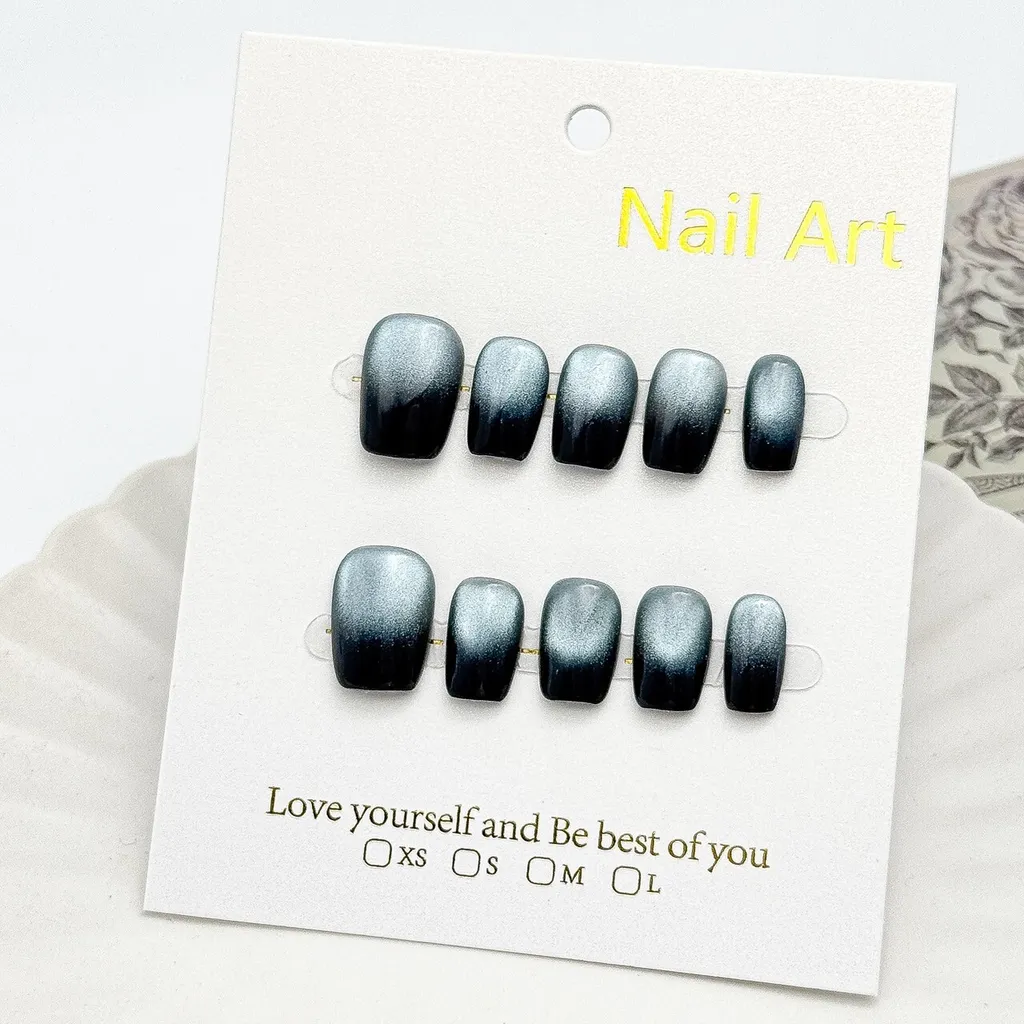 【墨藍深淵】漸層貓眼