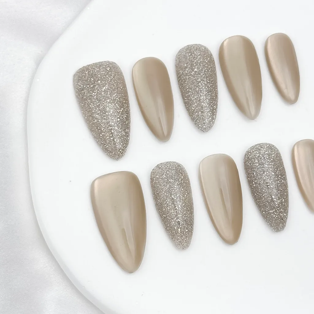 【奶茶碎鑽】貓眼跳色