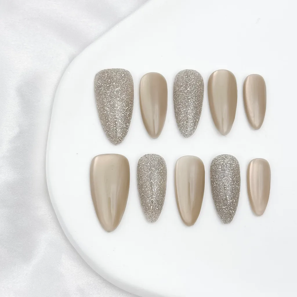 【奶茶碎鑽】貓眼跳色