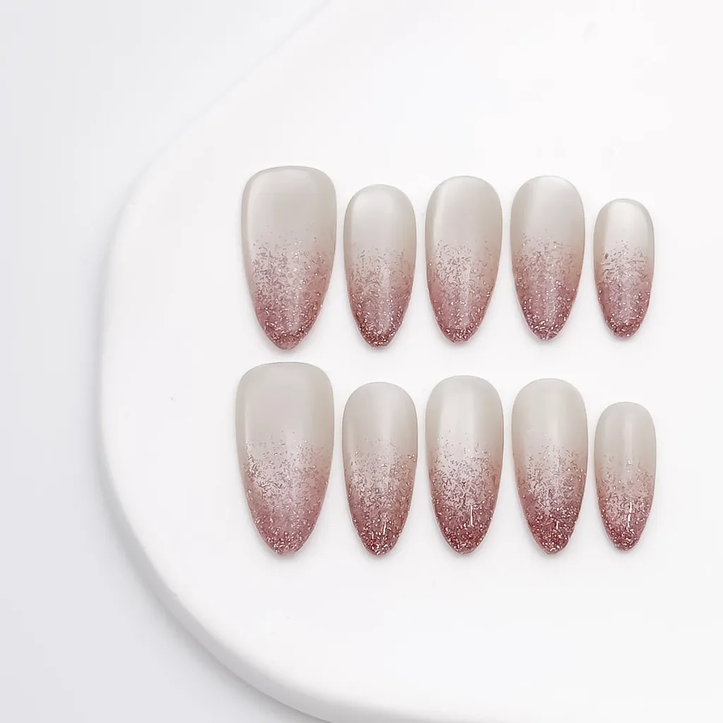 【粉鑽閃閃】漸層貓眼