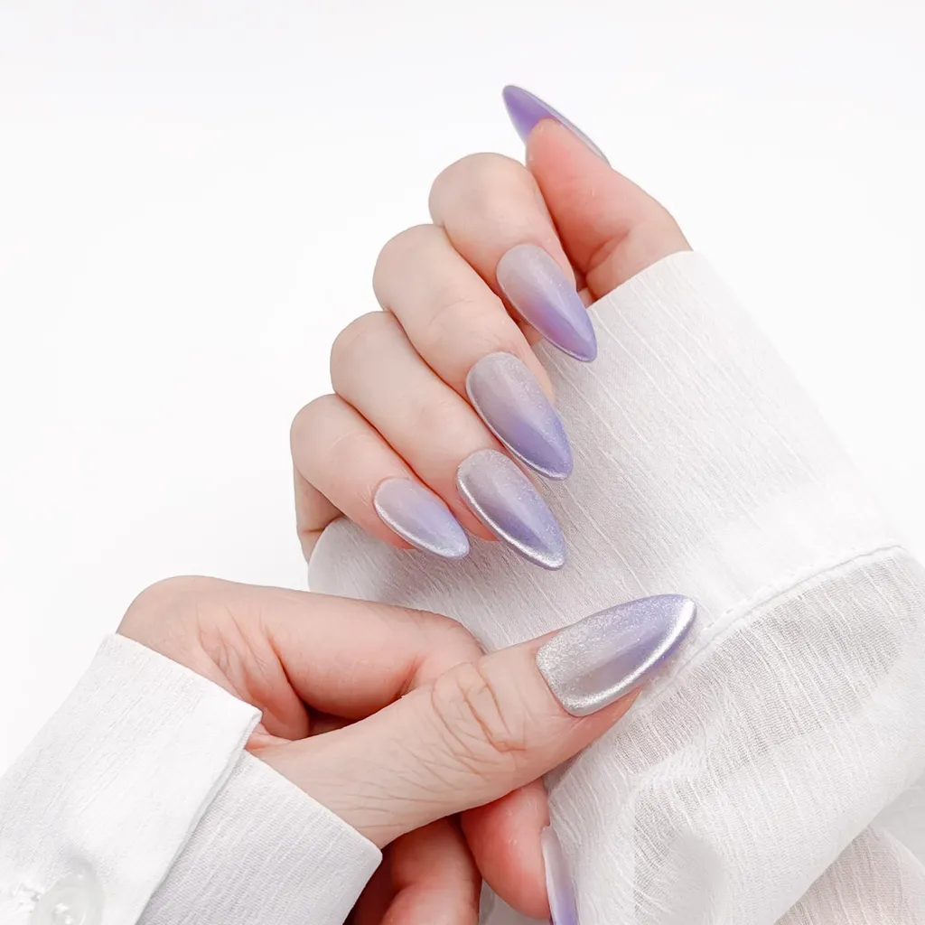 【紫鑽閃閃】漸層貓眼