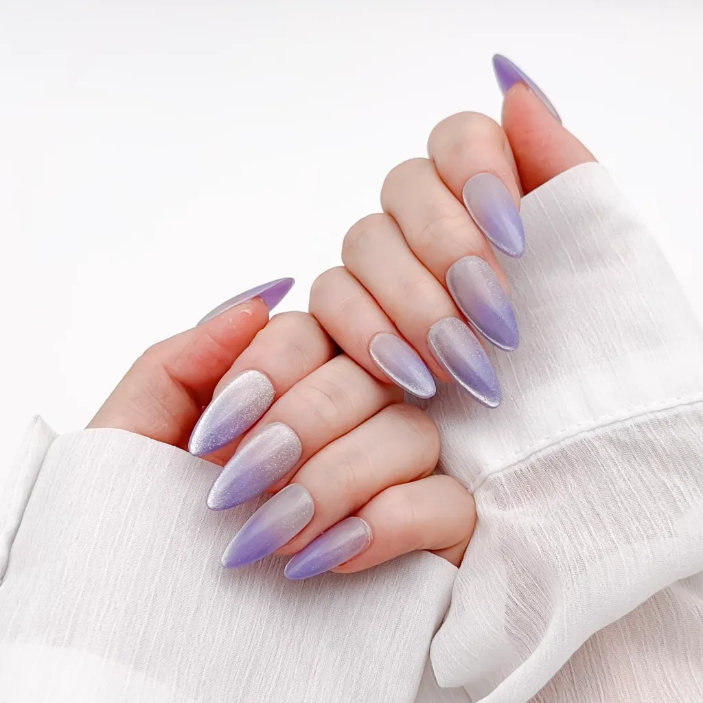 【紫鑽閃閃】漸層貓眼