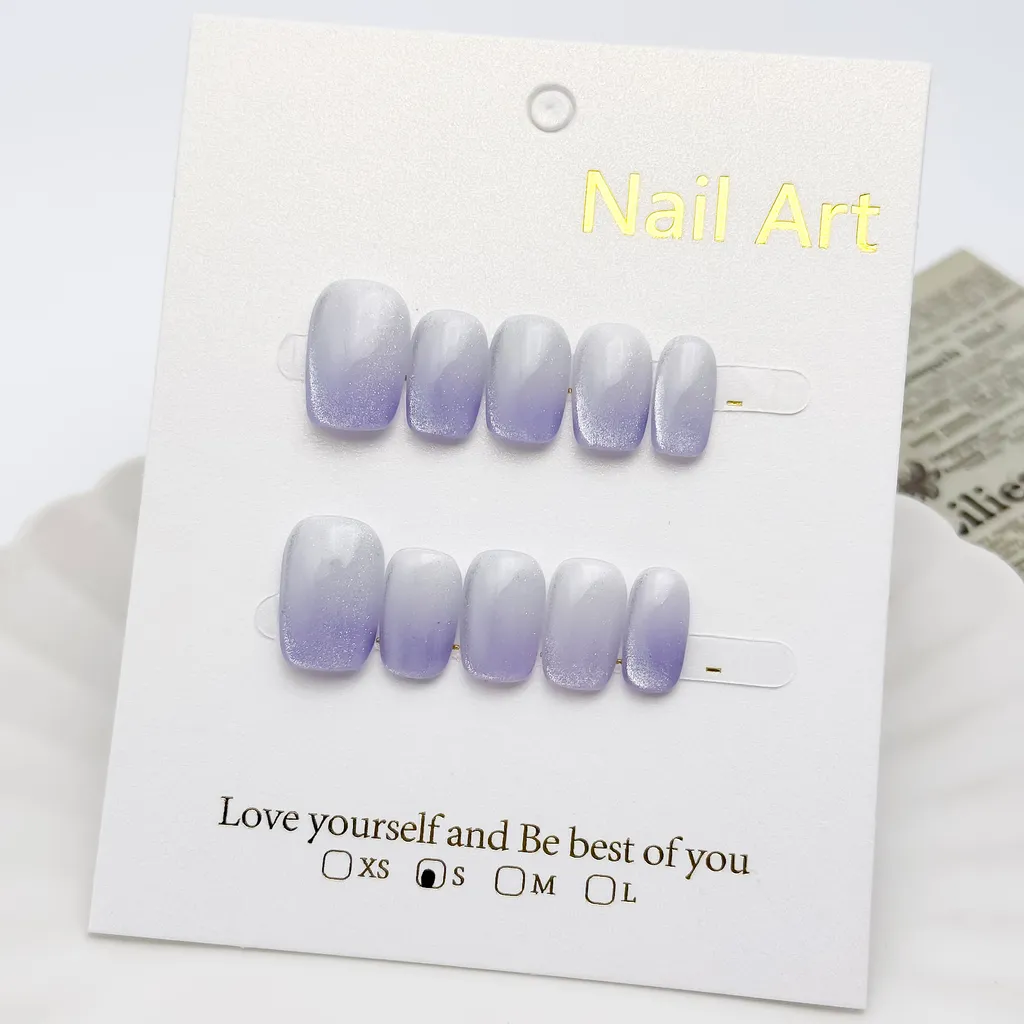 【紫鑽閃閃】漸層貓眼