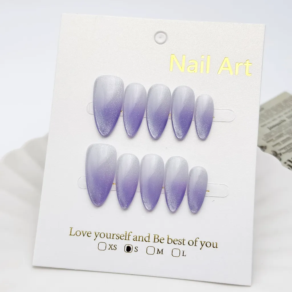 【紫鑽閃閃】漸層貓眼