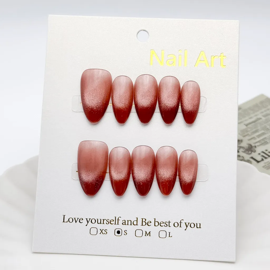 【#番茄紅】漸層貓眼