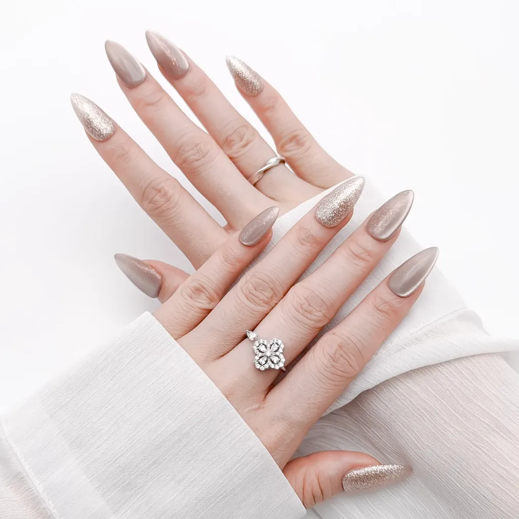 【裸粉碎鑽】貓眼跳色