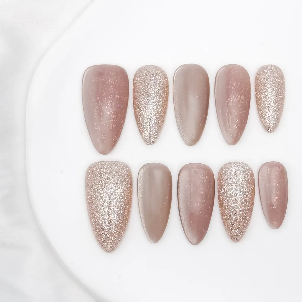 【裸粉碎鑽】貓眼跳色