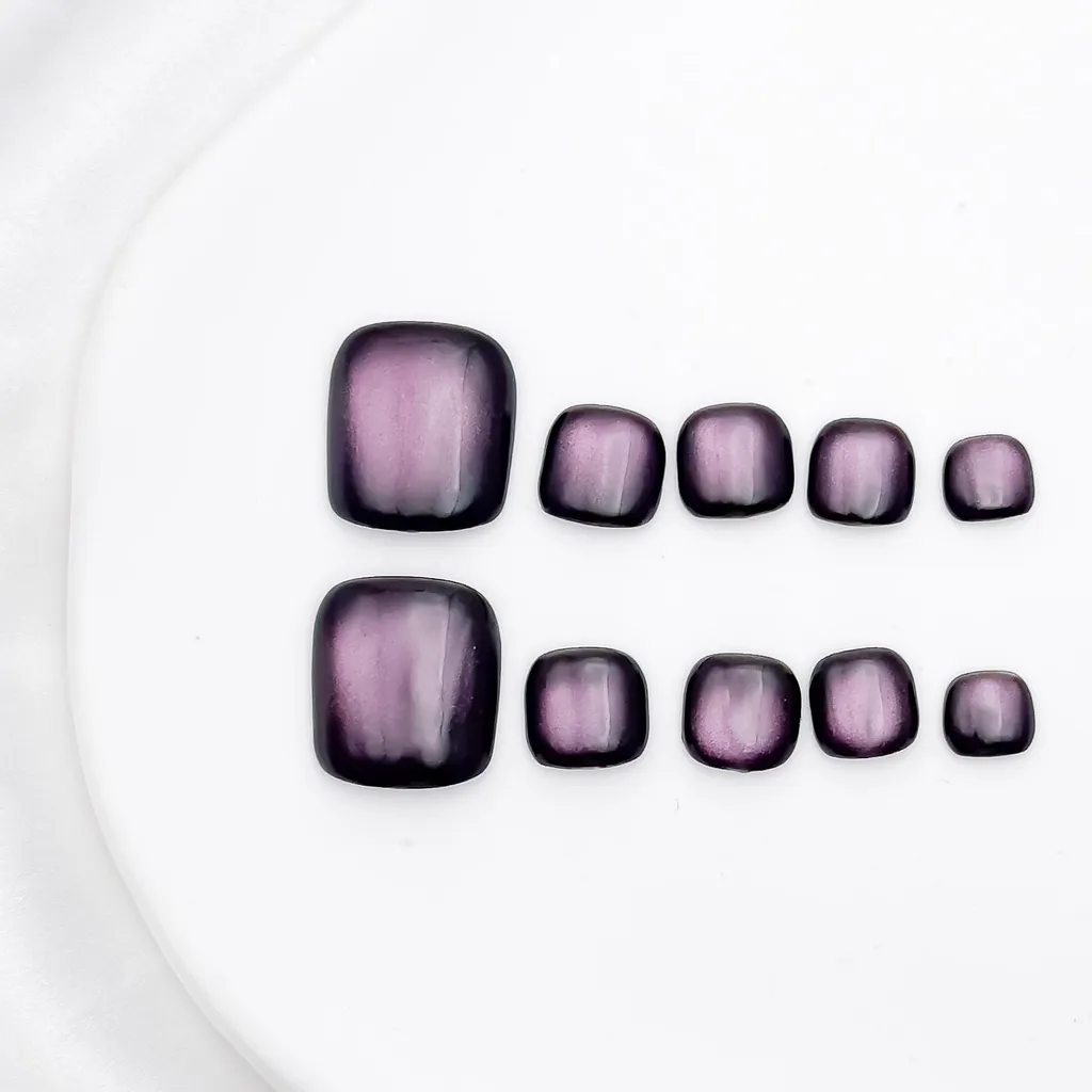 【靈動幻紫】美足貓眼