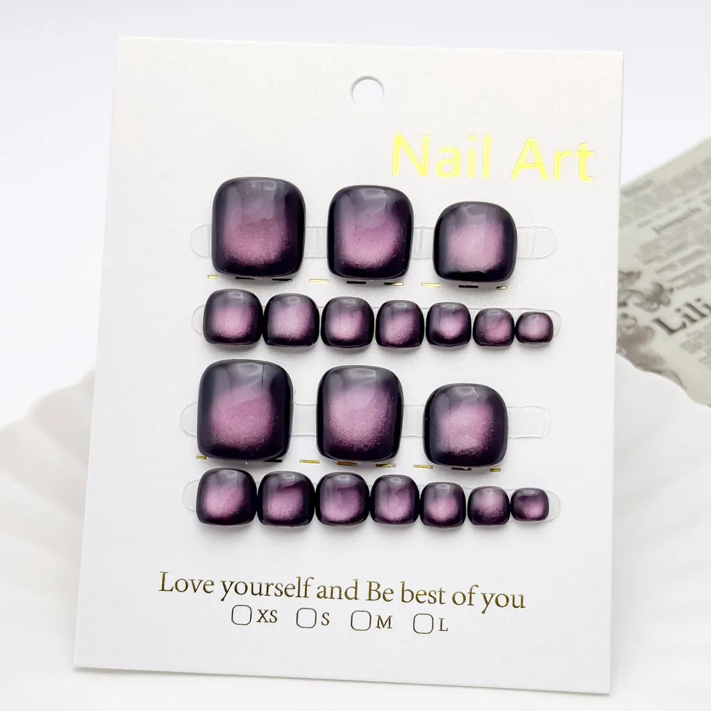 【靈動幻紫】美足貓眼