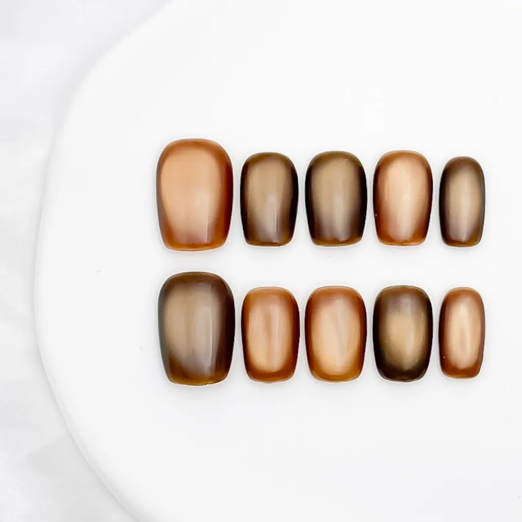 【栗子琥珀】貓眼跳色