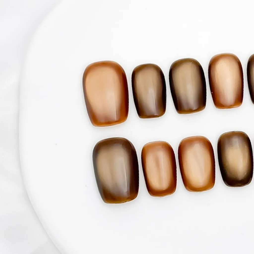 【栗子琥珀】貓眼跳色