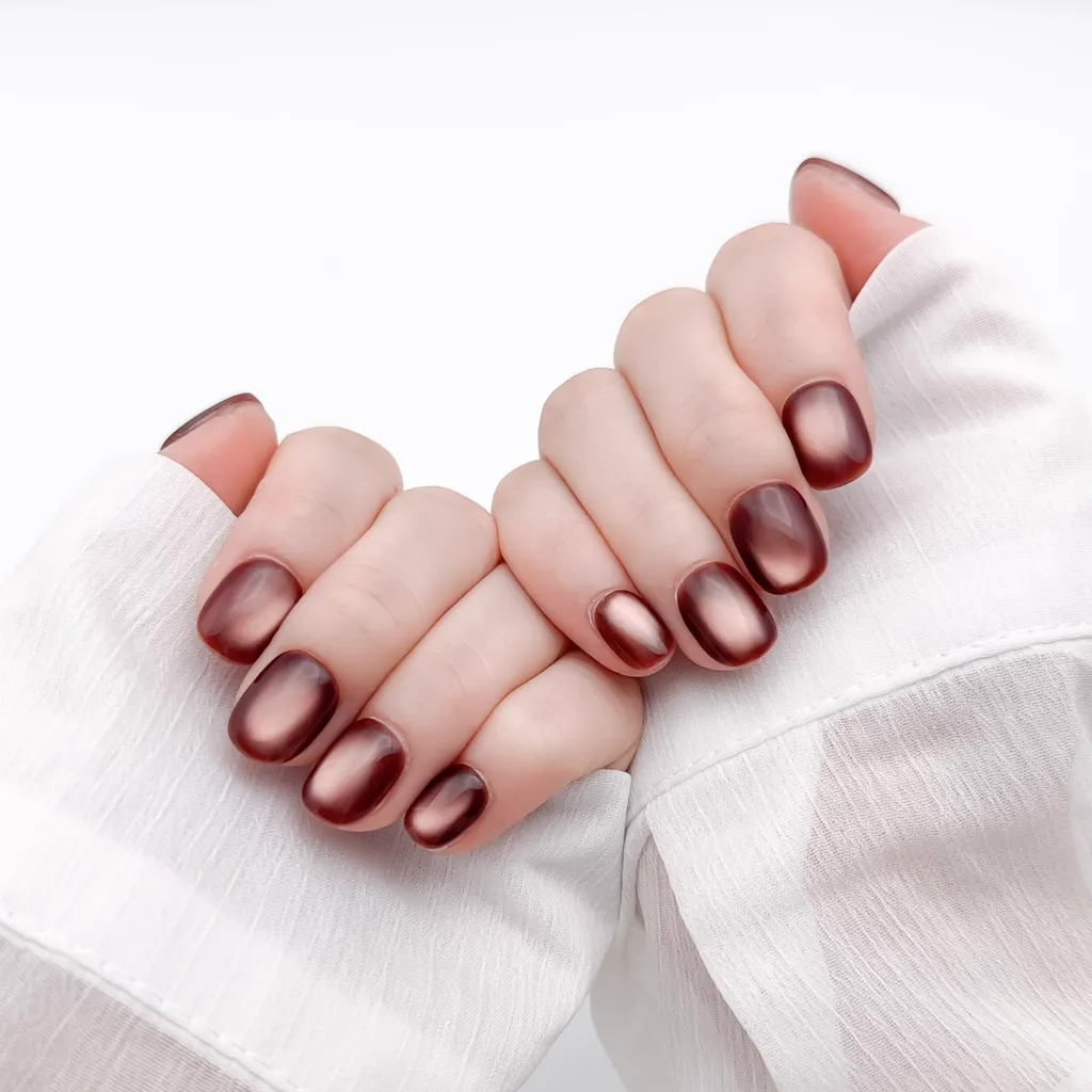 【栗子紅酒】玻璃珠貓眼