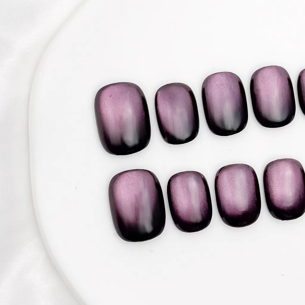 【靈動晚霞】玻璃珠貓眼