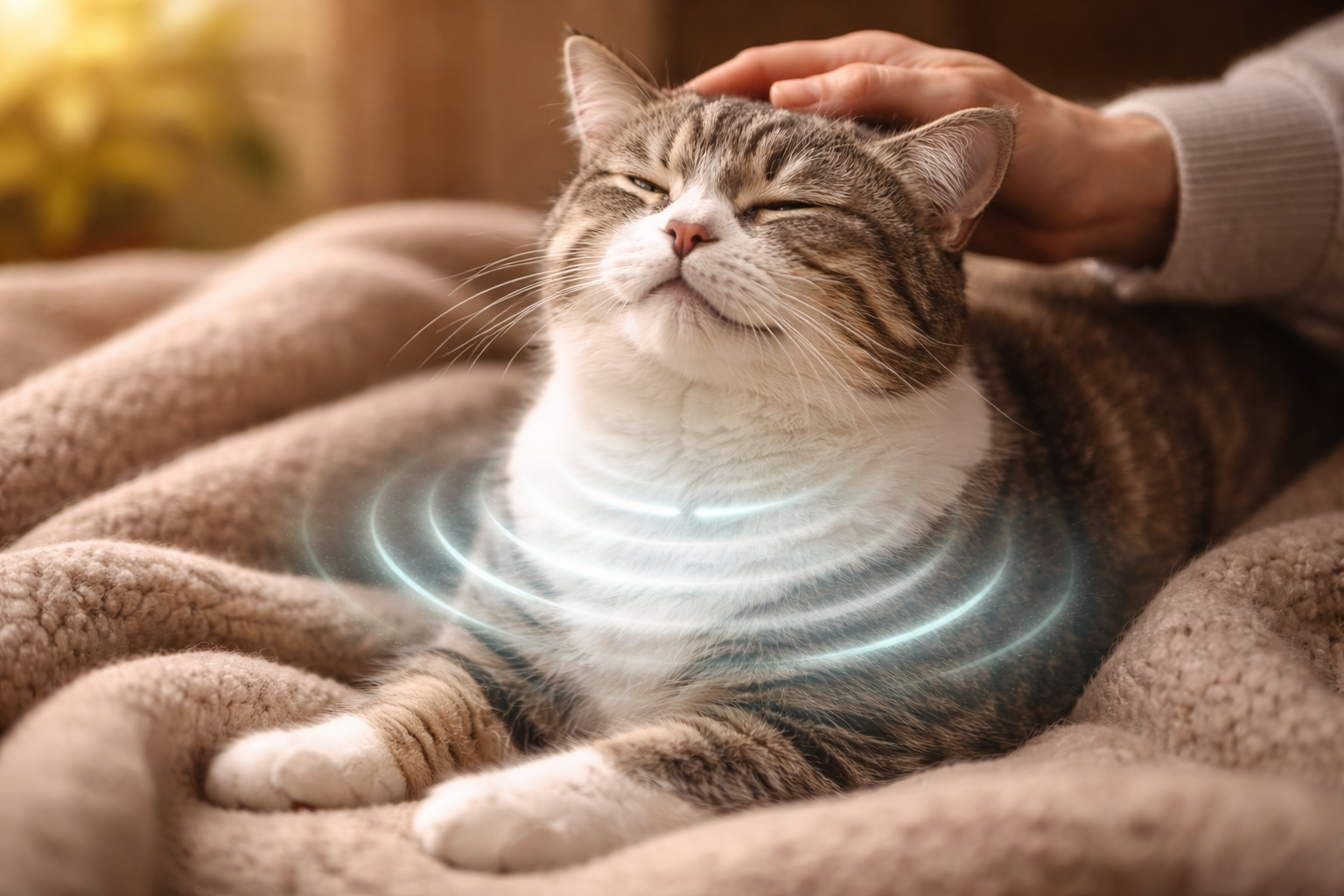 聽見主子的顫動？從五種呼嚕頻率聽懂牠現在是「爽翻天」還是「不舒服」