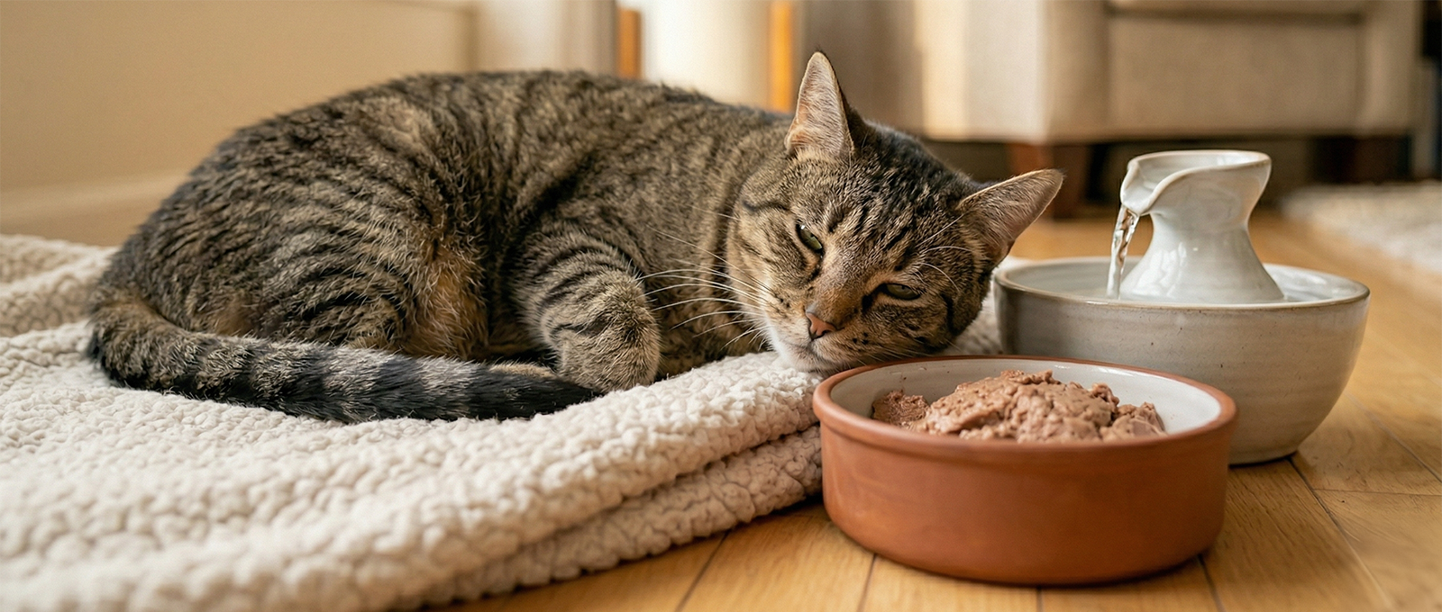 七歲後的轉捩點：為何熟齡貓的腎臟禁不起你隨便餵飼料？