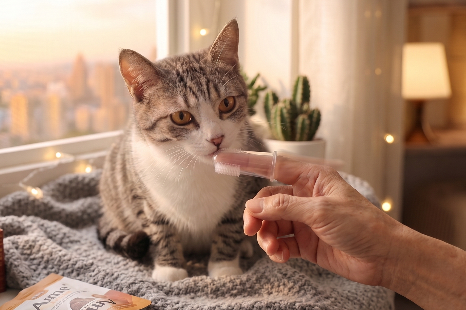 拒絕臭豆腐嘴！這幾招讓討厭刷牙的貓也能乖乖張口受檢