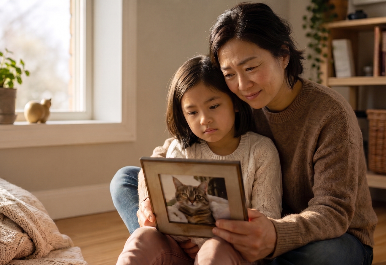 如何跟孩子談貓咪離開？用溫暖的方式解釋這堂生命教育課
