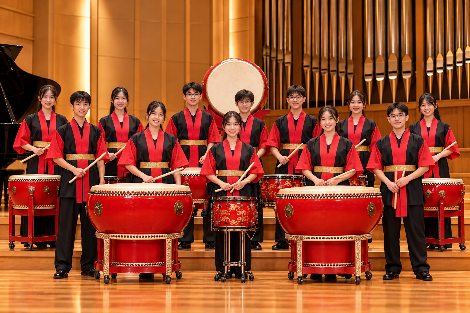 Youth Chinese Percussion Ensemble Portrait