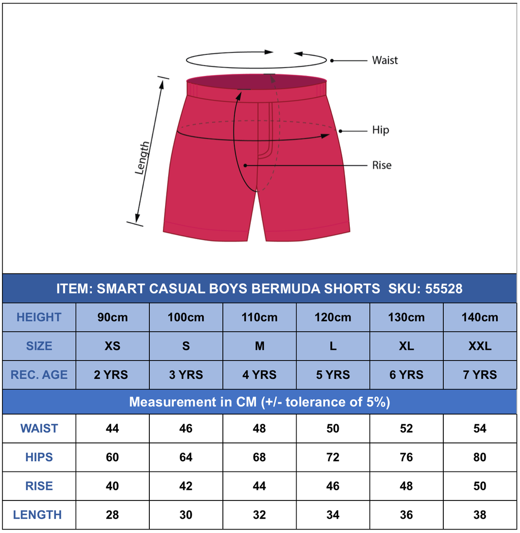 Smart casual Bermudas shorts 55528
