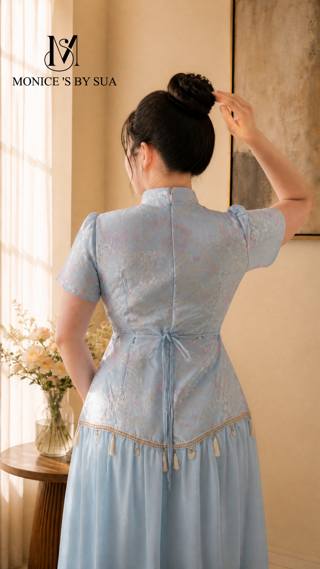 女模特专业服装摄影半身背面图 (5)